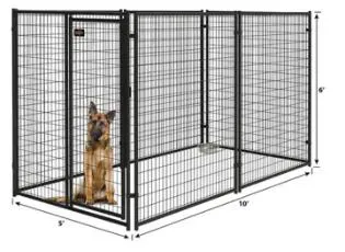 Heavy Duty Modular 6X10 Outside Welded Wire Metal Mesh Extra Large Outdoor House Pet Cage Dog Kennels and Run for Sale