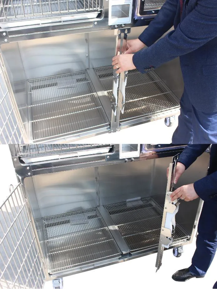 Veterinary Stainless Animal Dog Kennel Modular Banks for Pet Cage