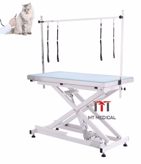Precio de la mesa de aseo de mascotas veterinaria ajustable eléctrica
